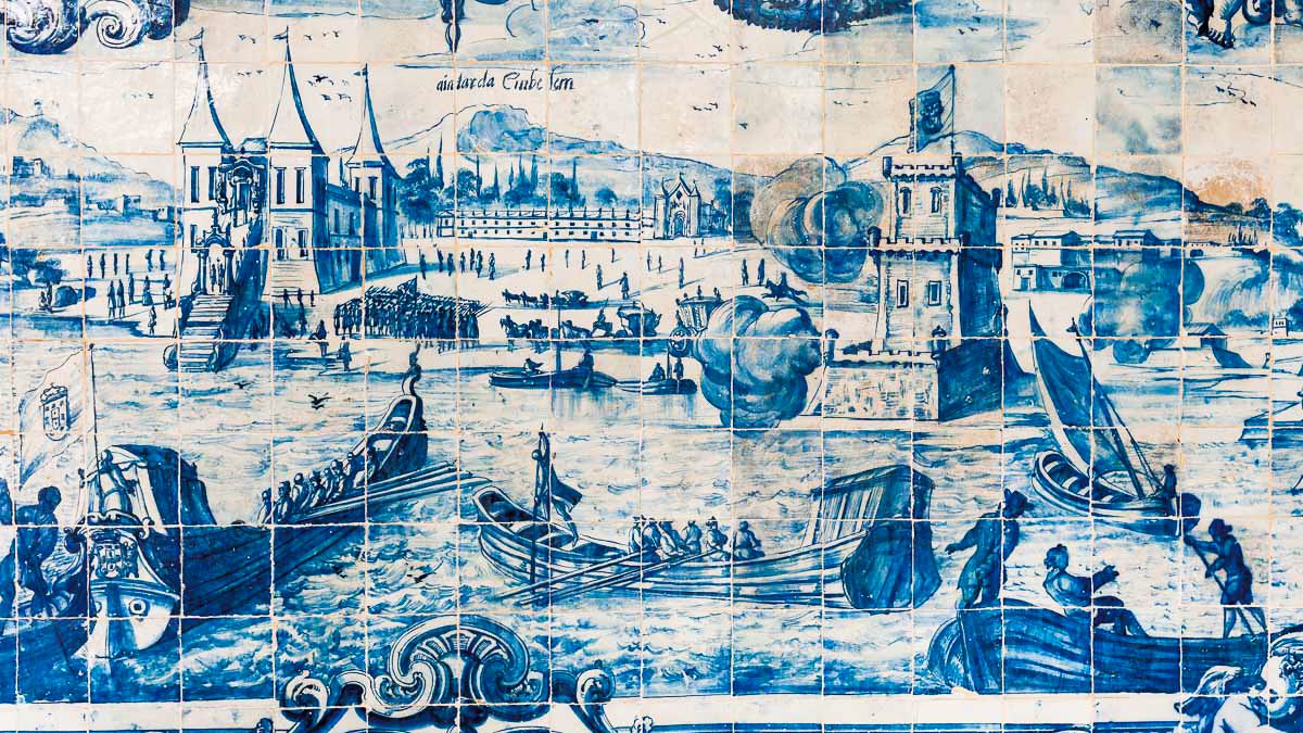 Azulejos da Igreja e Convento de São Francisco - Brasil