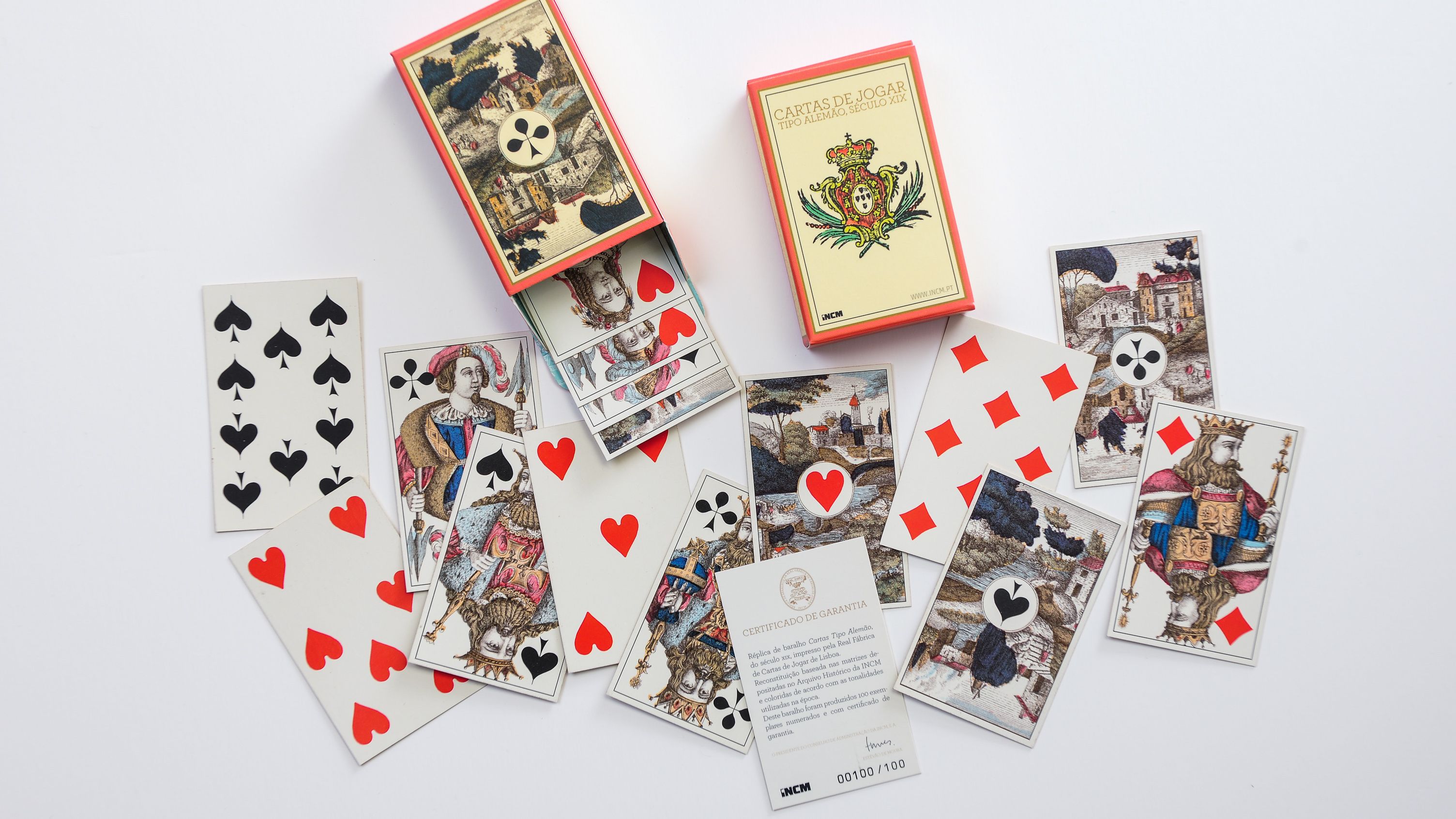 Baralho de Cartas INCM