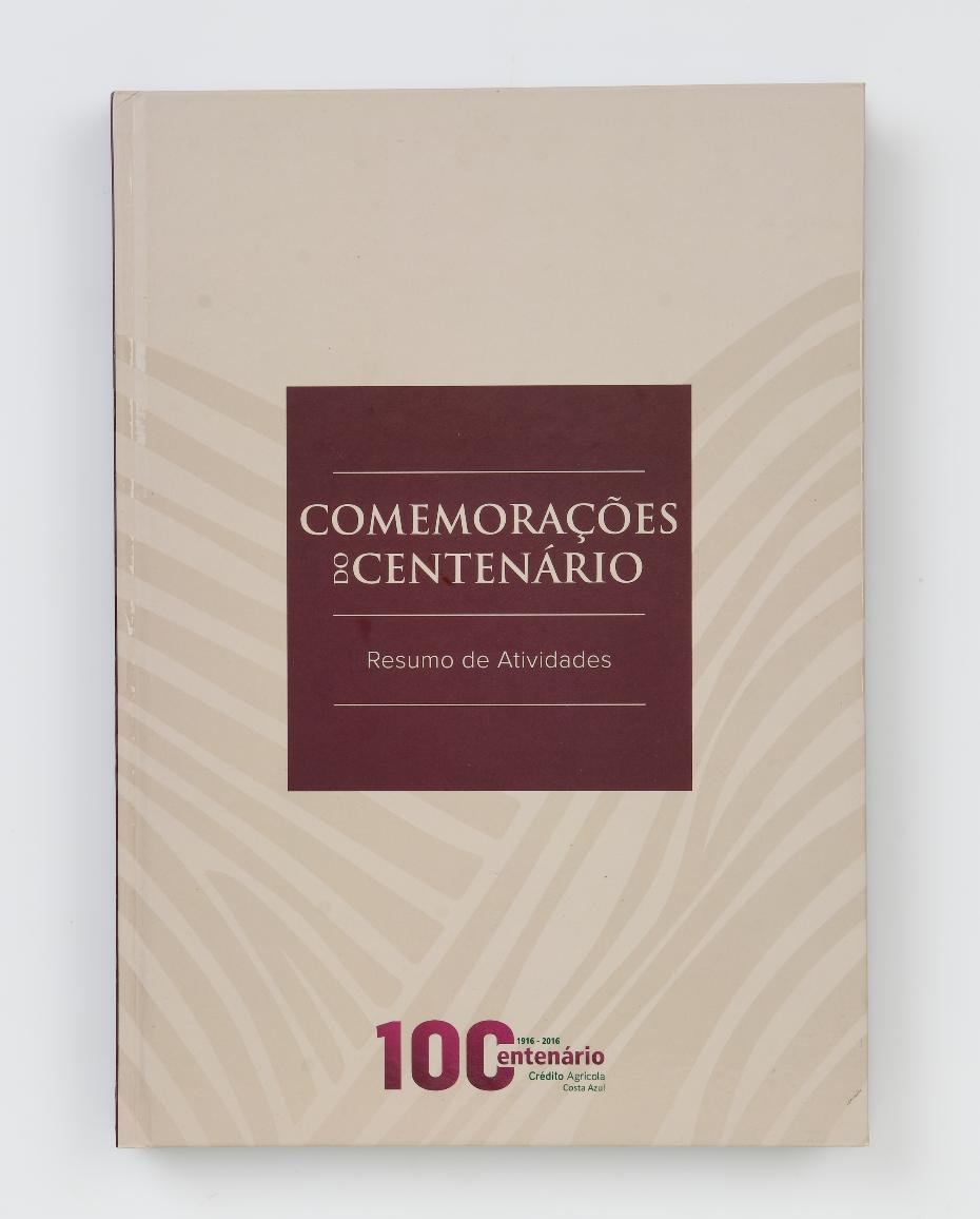 livro comemoracoes do centenario credito agricola costa azul