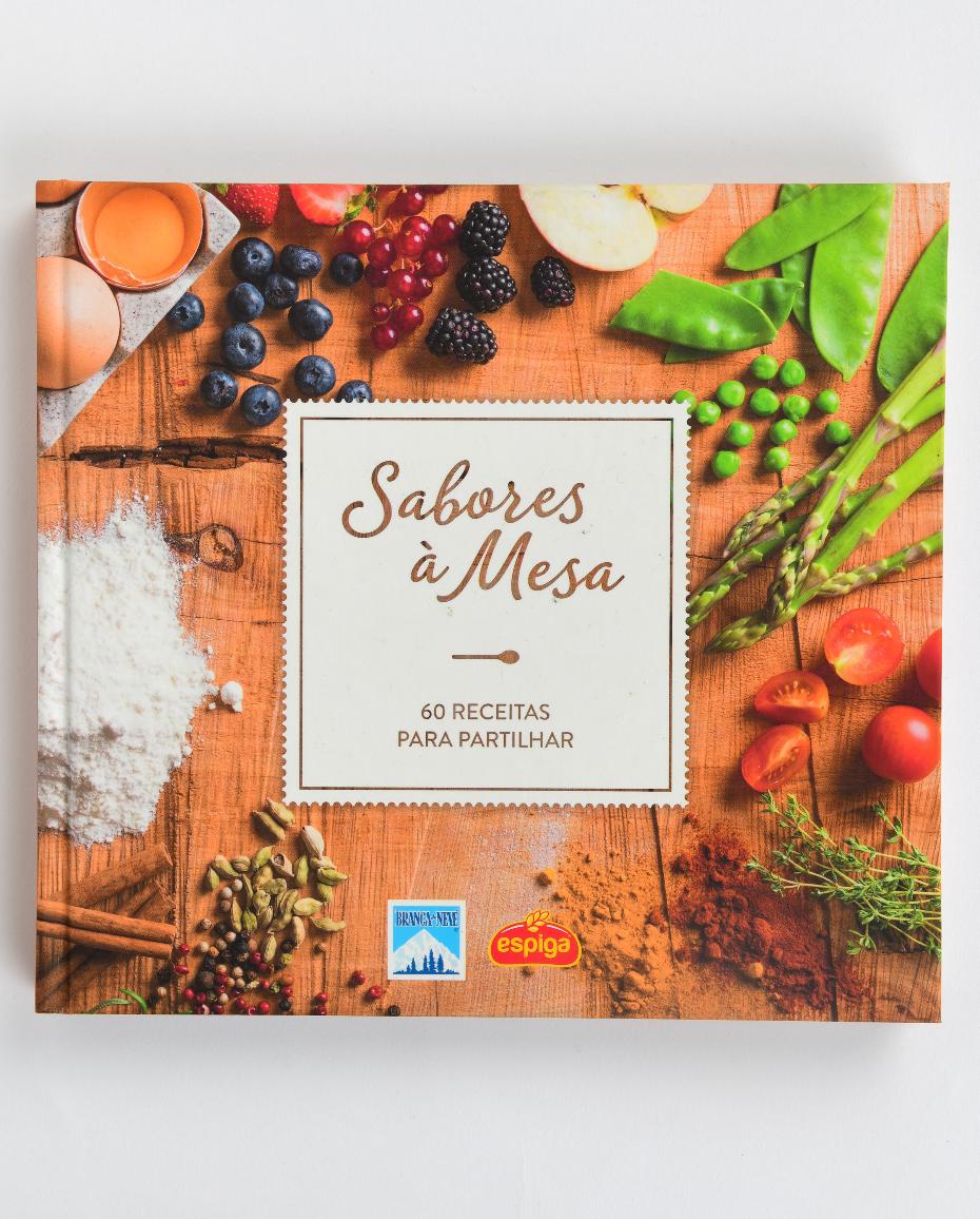 livro sabores a mesa grupo espiga